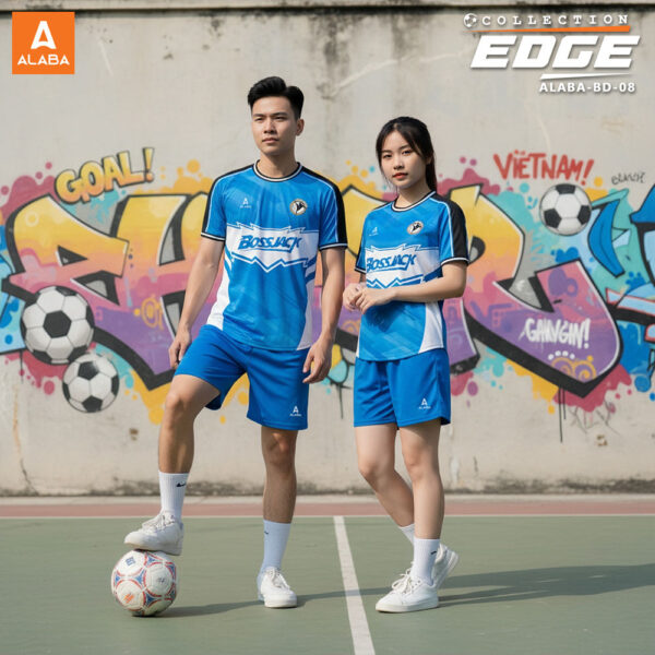 Áo bóng đá ALABA BD-08 Xanh Dương Năng Động