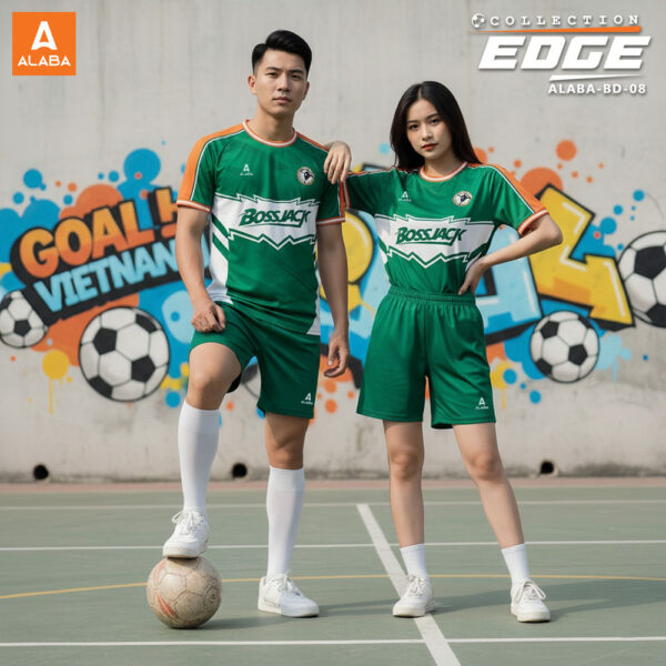 Bộ đồ thể thao ALABA BD-08 màu xanh lá | EDGE Collection